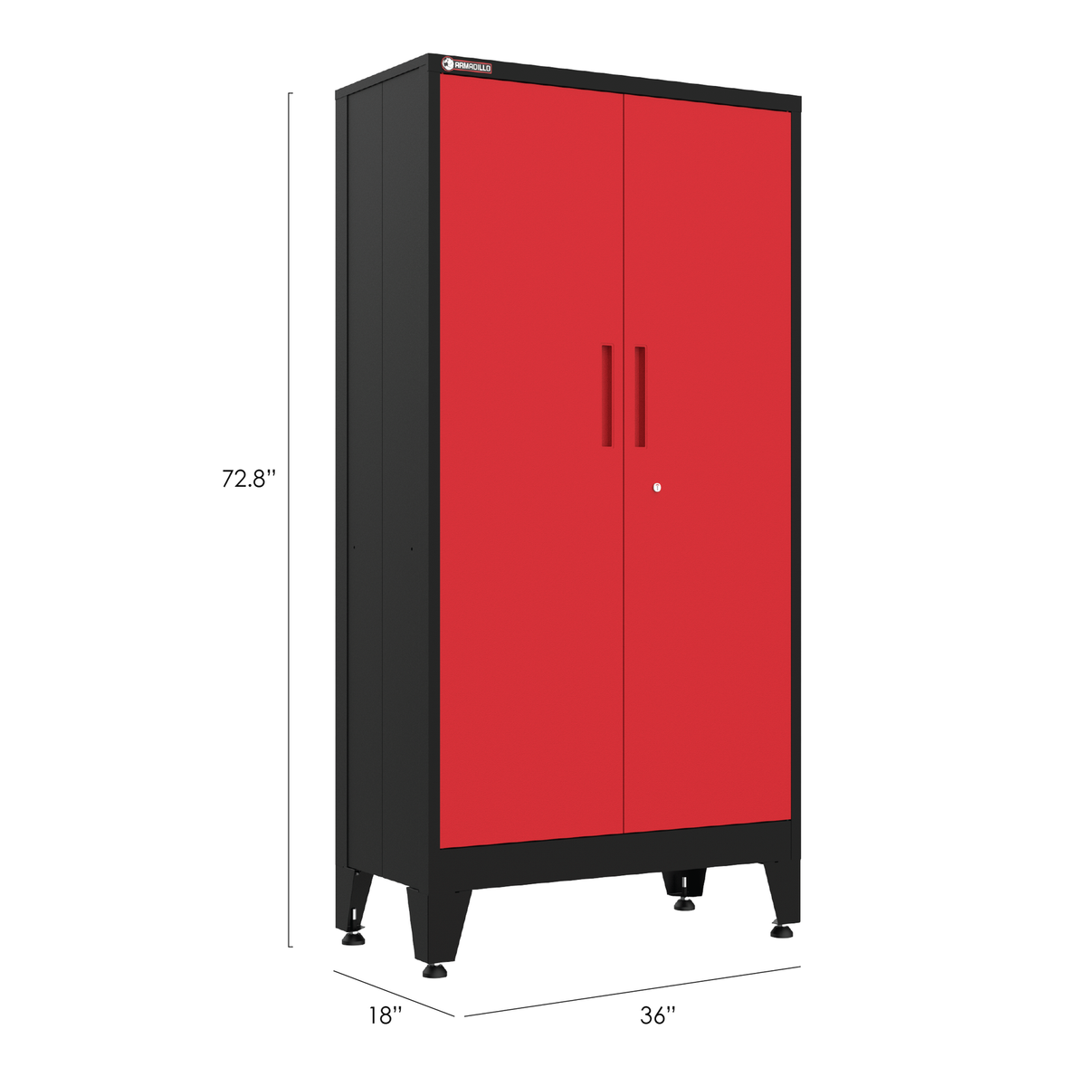 Armadillo Tough Garage Gear Locker in Gray