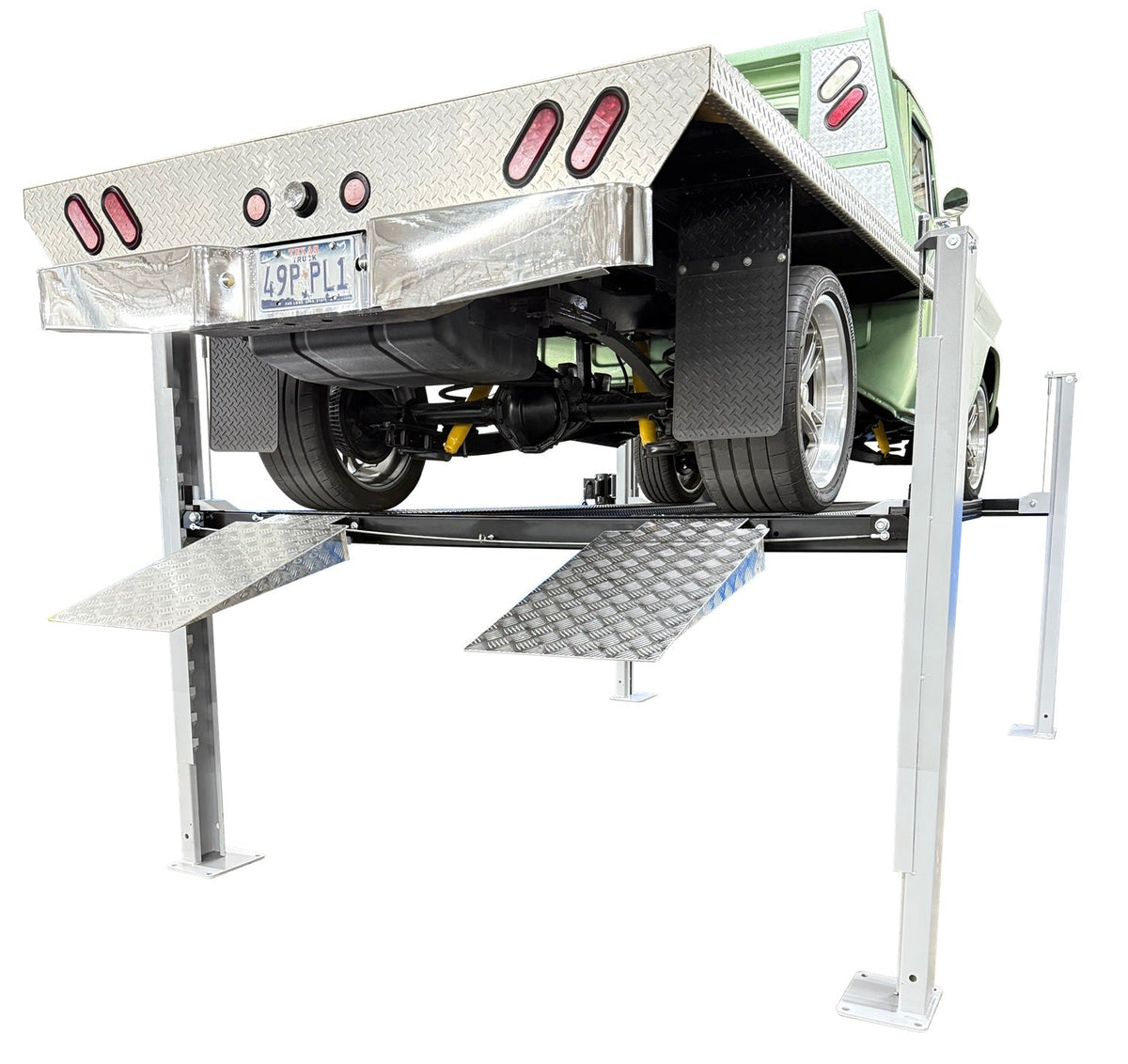 USA8000 8,000 lb. Made in USA Service Storage Four-Post Automotive Lift