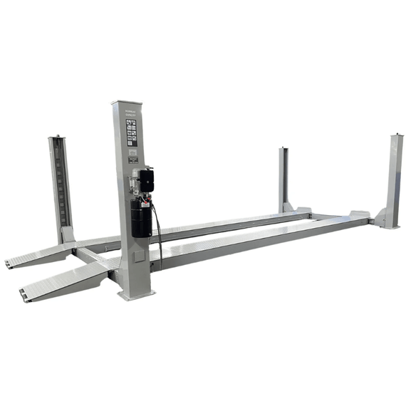 Triumph NTR-16 16,000 lb 4-Post Automotive Lift + Two RJ-9000 Rolling Bridge Jacks