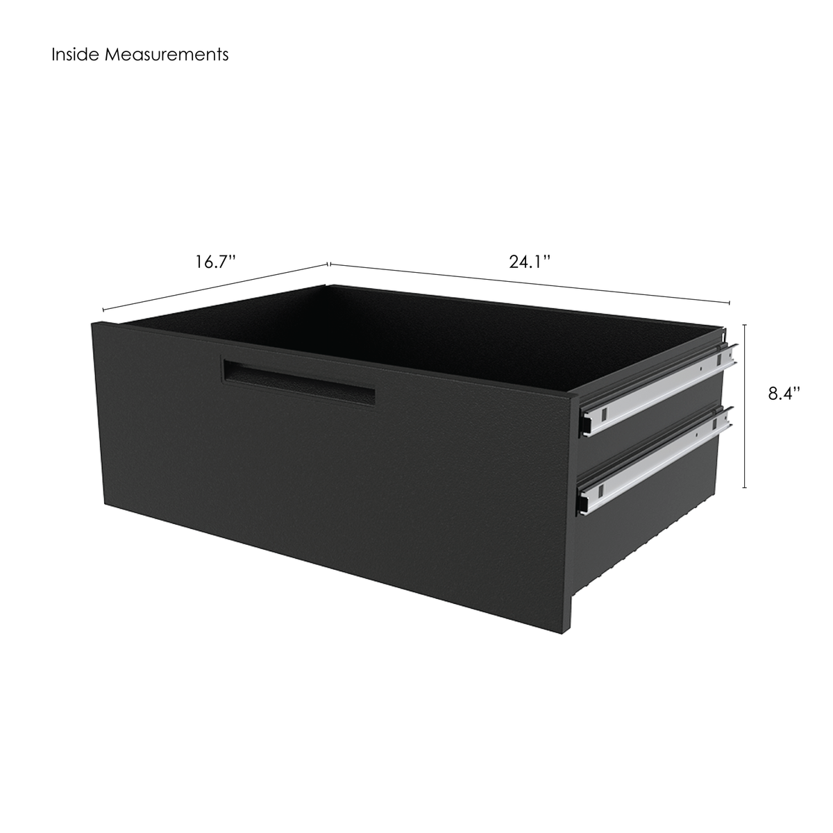 Armadillo Tough 6-Drawer Garage Tool Cabinet in Black
