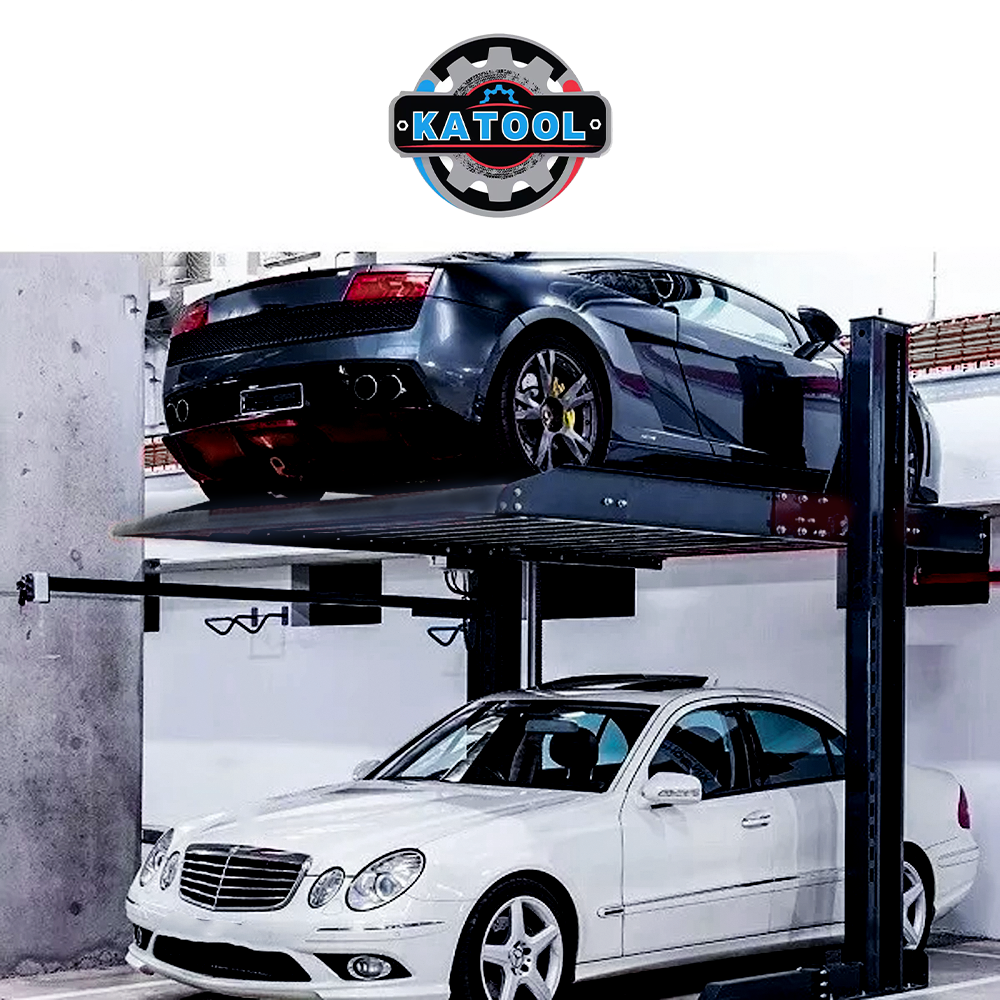 Katool | KT-P2700 6600 lbs Two-Post Platform Parking Lift
