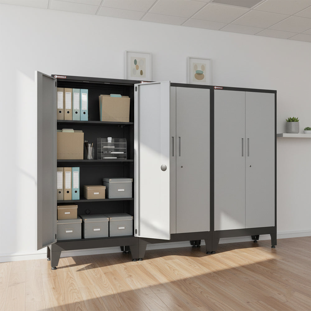 Armadillo Tough Garage Gear Locker in Gray