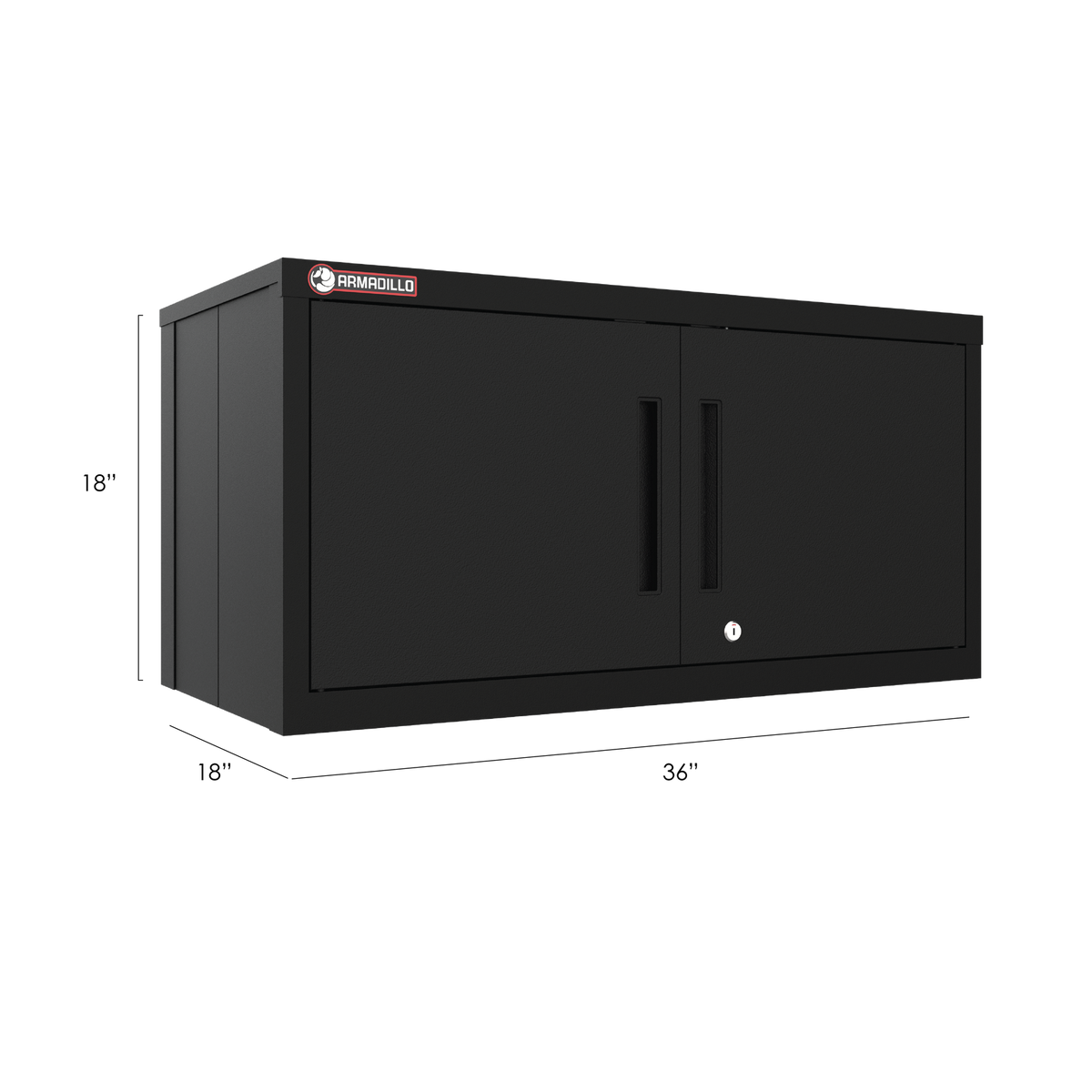 Armadillo Tough Garage Gear Locker Extender in Black