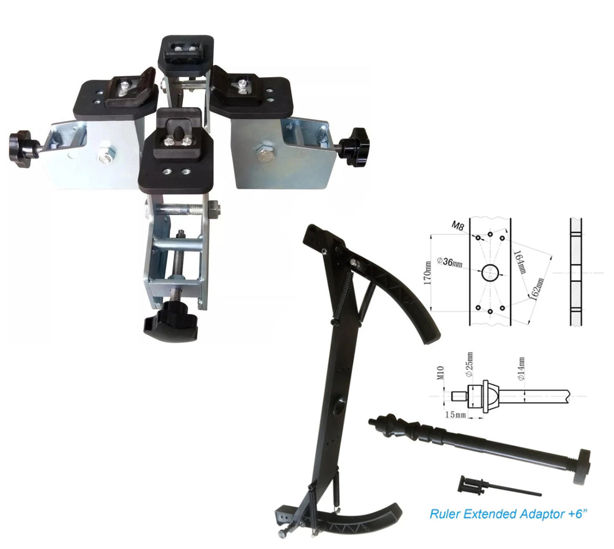 Katool KT-T810 Tire Changer + KT-B750 Wheel Balancer Combo