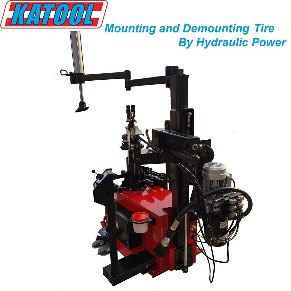 Katool KT-T900 Automatic Hydraulic Tire Changer & KT-B750 Wheel Balancer Combo