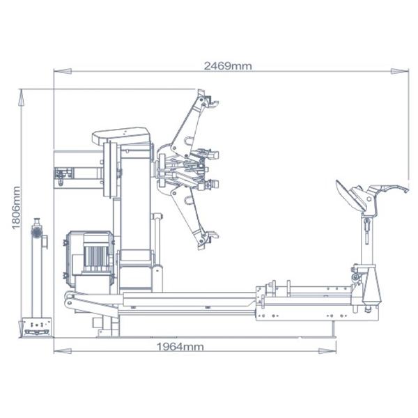 Katool KT-T160 & KT-B795 Heavy Duty Truck Tire Changer and Balancer Combo